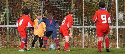 mladší žáci FK Jaroměř MŽ - SK Rozkoš, 5.11.2016, foto: Václav Mlejnek